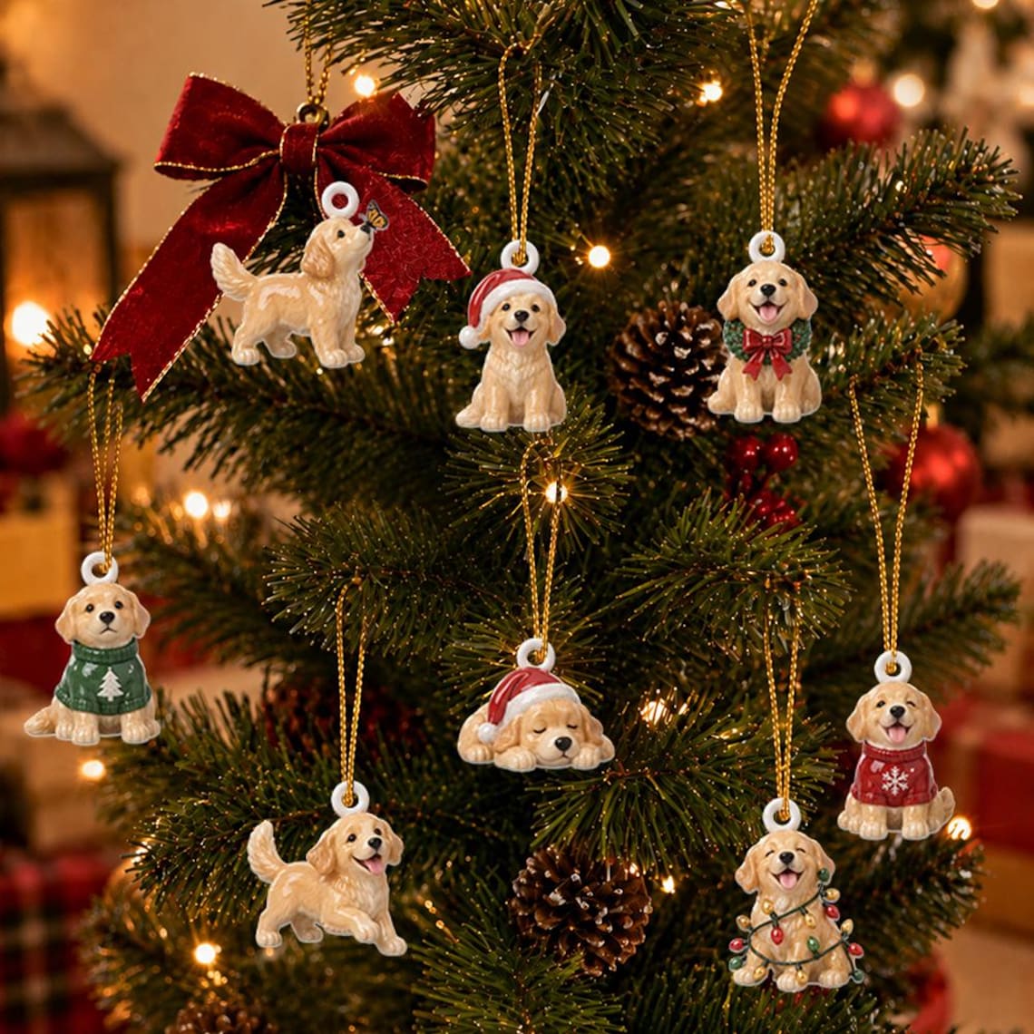 Personalized Golden Retriever Advent Calendar, 24 Acrylic Charms, Christmas Countdown Gift for Dog Lovers 5a6f52a0-0087-407d-85d1-9457d558b2a3-il_1140xN.8496681676_l1tz.jpg