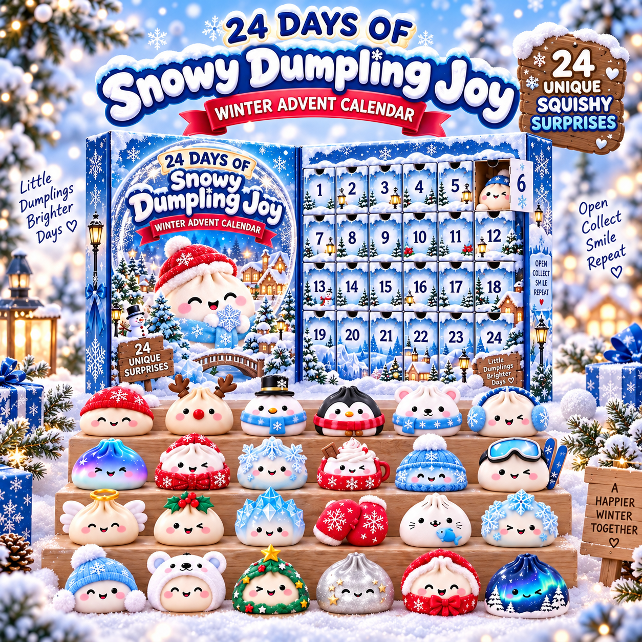 Snowy Dumpling Advent Calendar 2026, 24 Days Squishy Christmas Countdown, Winter Kawaii Surprise Toys, Cute Holiday Gift for Kids 5a815097-e45f-4fa4-9b34-0cca2dc28a01-5752abd9-dbb6-4eef-b243-3c42300aa93b.png