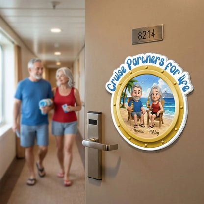 Cruise Partners For Life Porthole Cartoon Couple Sitting On The Beach - Personalized Magnet 5a9ac05a-4e08-4cdb-9f50-5c7629961823-WSDITjAdvm__pod220260401005_web-8.jpg