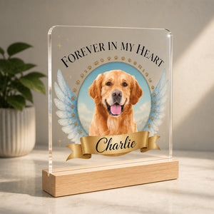 Forever In My Heart Pet Memorial Photo Car Ornament - Personalized Acrylic Plaque 5adf138f-45be-49ec-a014-3393aedcc961.jpg