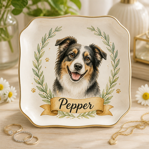 Custom Pet Portrait Jewelry Plate with Name - Personalized Jewelry Plate 5ae0f7e4-743e-4570-b69b-9644f85de0b7.png