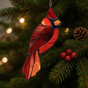 Custom Red Cardinal Stained Glass Suncatcher, Handmade Bird Art Glass Ornament Window Hanging Decor, Christmas Gift, Memorial Home Accessory 5b1a293a-03ca-445e-9aad-62565b07e409-ghhhhhhhhhhhhh-10-.webp