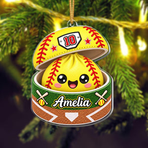 Personalized Softball Dumpling Ornament, Squishy Dumpling Acrylic Ornament, Custom Name Softball Player Christmas Gift 5b210d12-bf80-40cc-8d3a-7a29f1625e6c-1.jpg