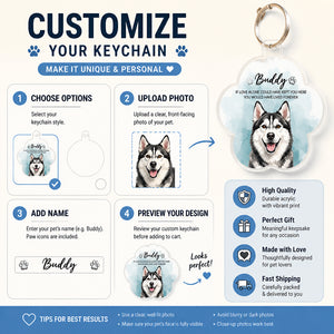 Rainbow Bridge Pet Memorial Photo Keychain - Personalized Acrylic Keychain 5b2a9fac-add8-4df7-917a-e31abd496f03.jpg
