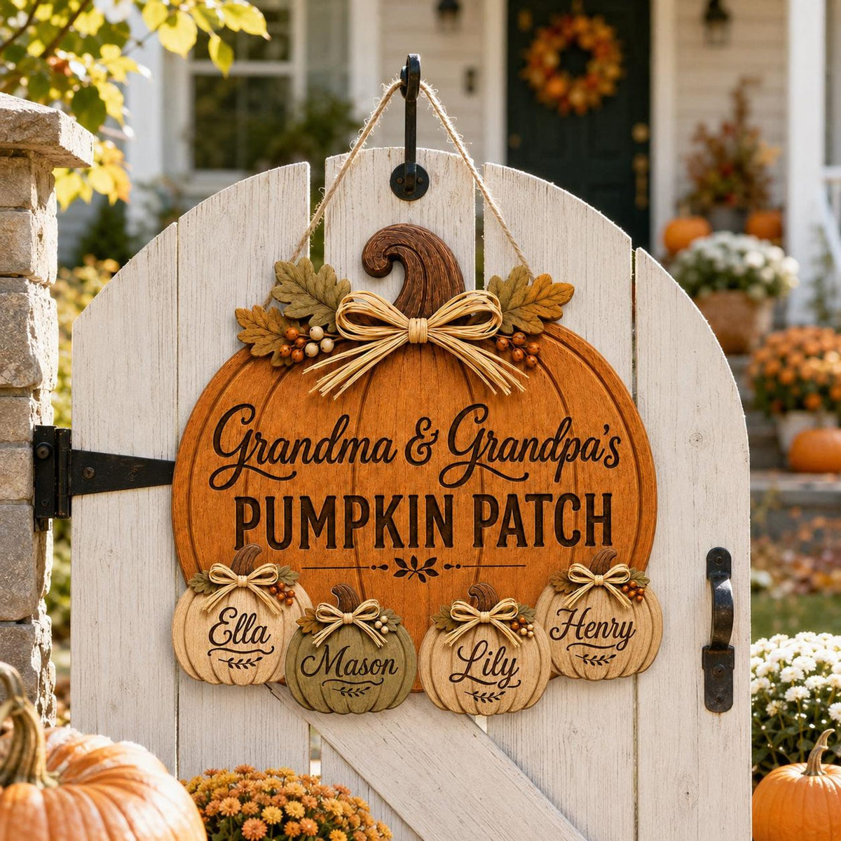 Personalized Grandma Grandpa's Pumpkin Patch Door Hanger, Fall Pumpkin Patch Sign Grandma Thanksgiving Decor, Fall Season Decor 5b4251c0-6538-4051-8430-4ecf5b8d28ef-il_1588xN.8486030687_lhcz.jpg