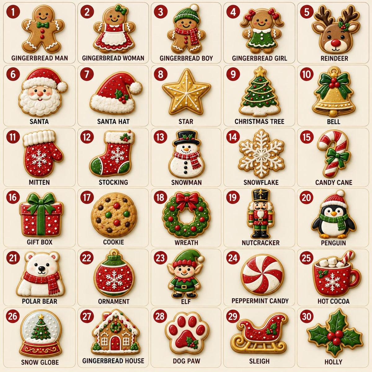 Custom Gingerbread Family 2 Layer Wooden Ornament, Personalized Christmas Cookie Tray Ornament, Family Keepsake, Family Of Four Ornament 5b7cb1c7-77ce-4752-8963-ce9a8a7aab1e-3.jpg