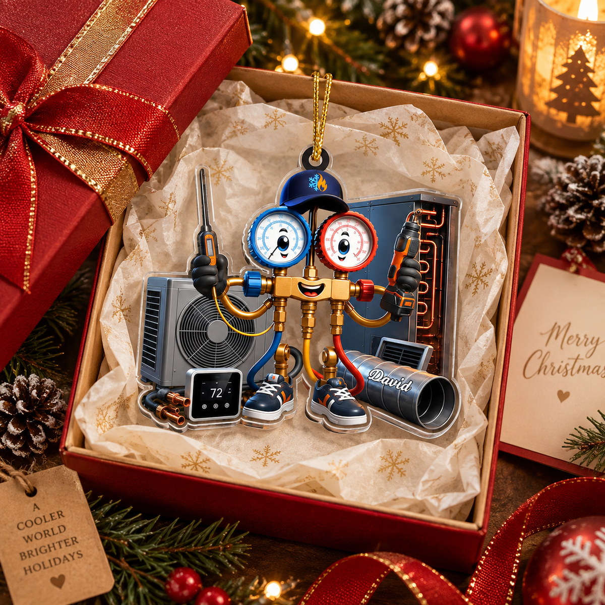 Personalized HVAC Unit Christmas Ornament 3D Effect, Custom AC Technician Gift, Funny Electrician Holiday Decor,Unique Tradesman Gift 5ba1093f-0874-4c3c-a392-c0f978520bd6-DF-7-.png