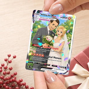 Personalized Anniversary Card, Custom PKM Card, Anime Wedding Card, Anniversary Gift for Couple, Gift for Him Her 5ba3a80a-0107-43d2-90b9-ba052b7b8701-4.jpg