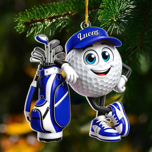 Golf Is My Happy Place - Personalized Acrylic Ornament, Gift For Golf Lovers, Fun Holiday Keepsake for Golf Fans 5ba3bfea-4663-408f-805c-fd25e9ea9efa-6a9a8550cc6b7.jfif