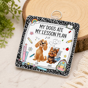 Teacher Keychain – My Dogs Ate My Lesson Plan (2-Pet Cartoon Photo Tag) - Personalized Acrylic Tag Keychain 5bc6fc9a-f948-4523-9512-8aa5b0b9623b.jpg