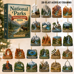 ational Parks Advent Calendar 2026 - 24-Day Festive Countdown, Acrylic Charms Blind Box - Gift For Family & Friends 5bc70250-374d-4df7-b2db-78b368681e39-text-national-parks.png