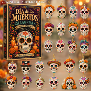 Dia de los Muertos Calaveras Advent Calendar 2026 - 24-Day Festive Countdown, Acrylic Charms Blind Box - Gift For Family & Friends 5bd902ce-4345-4219-8365-67fde9ea0e29-D-a-de-los-Muertos-text.png