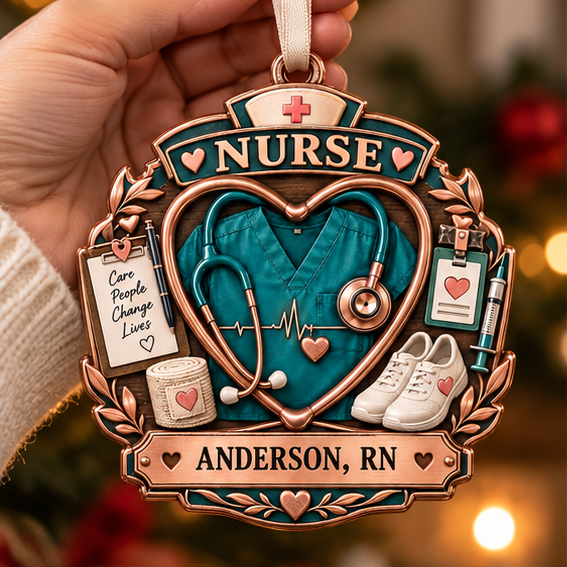 Personalized Nurse Heart Stethoscope Christmas Ornament - Custom Name RN LPN CNA Medical Decor 5c1d88ad-48a9-40de-b325-92757a0606ea-nurse_ornament_mockup_3_handheld.png