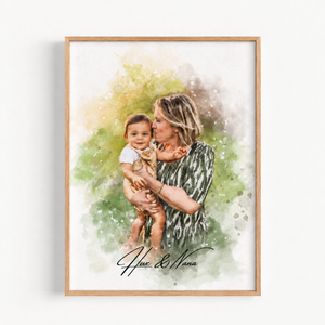 Custom Watercolor Family Portrait from Photo, Personalized Christmas Keepsake, Anniversary Gift, Meaningful Gift for Mum and Dad 5c231f9c-ebae-4fe3-b0e0-6d8afb9a7dfc-Ch-n-dung-b-v-ch-u-9.png
