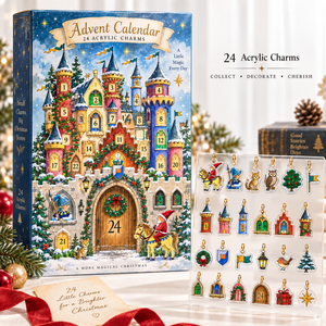 24-Piece Acrylic Charm Advent Calendar, Christmas Countdown Calendar with Collectible Charms, Holiday Gift for Kids & Families 5c28bc92-48ae-45fb-a22a-575adf514e77-h1.png