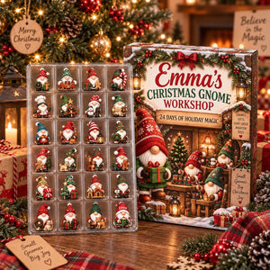 Personalized Christmas Gnome Advent Calendar 2026, 24 Day Holiday Countdown, Custom Name Blind Box Keepsake, Christmas Gift For Kids 5c4953ae-bae8-4749-aa84-77c524c90b06-il_1588xN.8531805396_5lv7.jpg