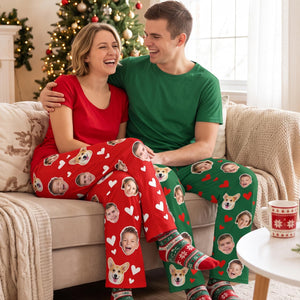 Personalized Photo Pajama Pants ,Custom Face Sleepwear, Christmas Gifts for Family 5c6981b2-21b3-4275-9fff-f2e4332fd3c7-il_fullxfull.8530211464_43ei.jpg