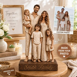 Personalized Family Figurine, Custom Family Portrait Statue, Wooden Family Keepsake, Gift For Mom Dad, Family Gift With Dog 5c95256c-70ce-4d76-ad2e-4be5fc35c8d1-fdgfdg-5-.webp