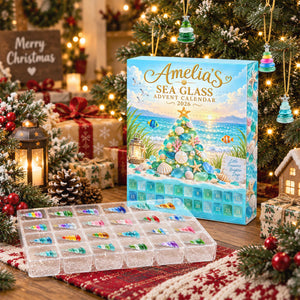 Personalized Sea Glass Advent Calendar Box, Custom Name 24 Charm Christmas Countdown, Beach Lover Holiday Keepsake Gift 5ca48e46-82e2-48ac-9eae-c1d0335a6feb-il_fullxfull.8540643350_sxbm.jpg