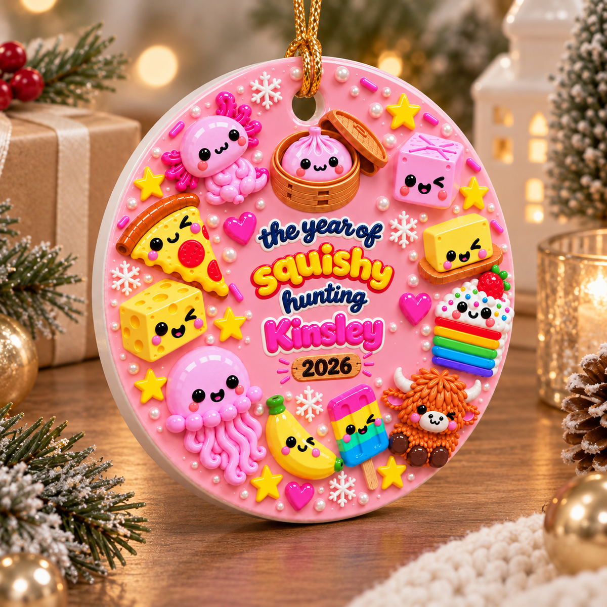 Personalized The Year Of Squishy Hunting 3D Relief Ornament, Funny Xmas Squishy 2026 Gift For Kids, Squishy Lovers, Dumpling Kids Keepsake 5cb0af0a-3ed3-4da7-ba1f-9b0ea4d6a7e8-49beee1c-c706-4620-8a82-1f962d37f5e2.png