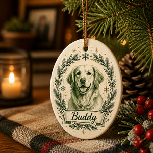 Custom Pet Portrait Ornament • Wreath Banner Edition - Personalized Ornament 5cb8eefb-7082-43e0-979e-3ee2adaf0826.jpg