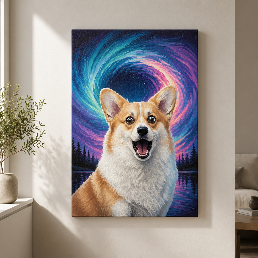 Custom Pet Portrait Canvas – Aurora Swirl Expressionist Style - Personalized Canvas 5ce4d379-f2de-475b-8870-7a18d93e4ed6.png