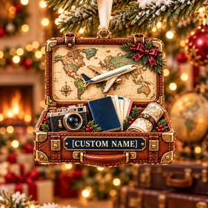 Personalized Travel Suitcase Christmas Ornament – Custom Name with World Map, Airplane, Camera & Passport 5d32dade-c2f9-40fd-8cf5-800b9b67ce34-Image-Sep-29-2026-02_02_43-PM-2.png