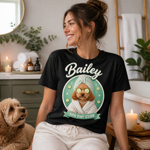 Custom Pet Spa Day Portrait Tee - Personalized T-shirt 5d42c1bb-68e0-4435-82b4-4b1facbb282e.jpg