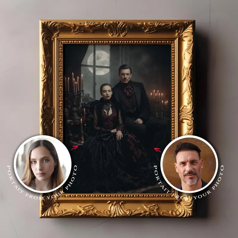 Custom Gothic Couple Portrait: Personalized Victorian Style Art 5d52d19a-7a09-474b-9f7b-6720aaac8849-dfsdrtgr-8-.webp