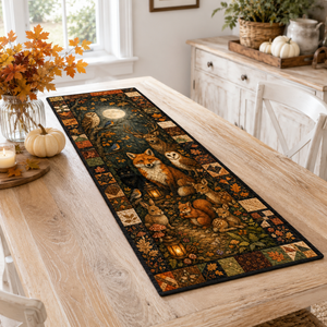 Woodland Animals Autumn Quilted Table Runner, Fox Owl Deer & Rabbit Fall Table Decor, Rustic Forest Thanksgiving Kitchen Runne 5d716439-7955-4674-a36d-d5a96eadb9ad-Image-Aug-13-2026-03_36_34-PM-4-.png