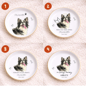 Custom Pet Photo Ring Dish l Personalized Watercolor Dog Portrait Ceramic Trinket Tray 5db9c7e3-ff54-4200-b831-3117dde9dc3c-banner-style.jpg