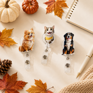 Bringing You Along To Work - Personalized Acrylic Badge Reel 5dcf9695-7086-4b75-a462-70f2a6849388-banner-1.png