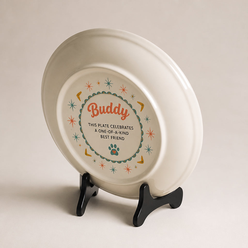 Custom Pet Portrait Jewelry Plate — Mid‑Century Burst - Personalized Jewelry Plate 5df1254e-370a-40c4-8450-2cf3848c0baa.jpg