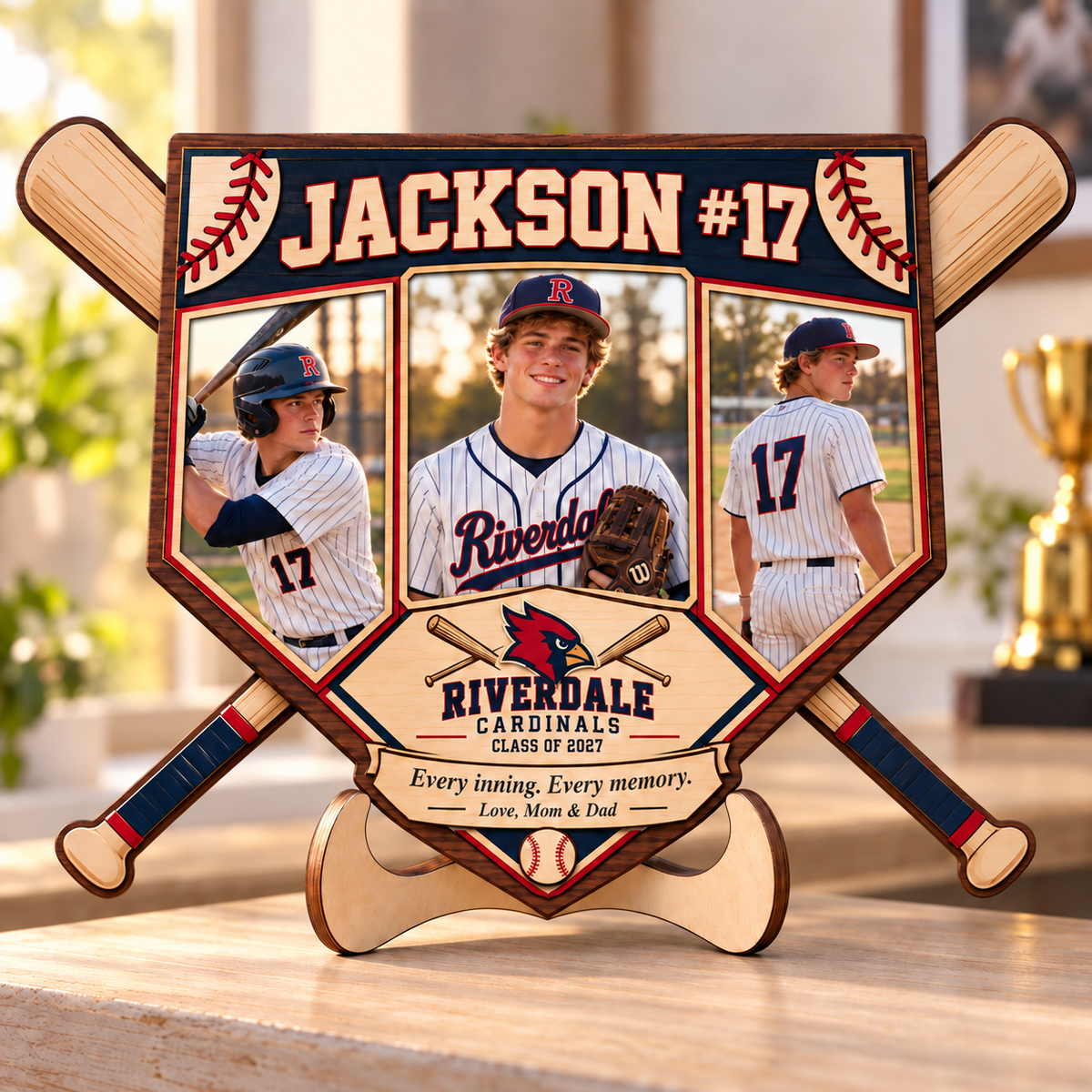 Personalized Baseball Photo Collage Plaque with Stand – Custom Senior Night & Graduation Gift for Baseball Players 5e126ba1-9873-46c2-ac69-1a1c7c405413-Baseball-tribute-plaque-with-crossed-bats.png