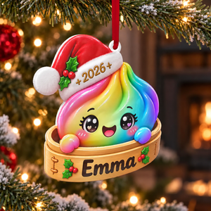Personalized Squishy 3D Ornament, Custom Name Glitter Dumpling Ornament, Bamboo Steamer, Dumpling Lover Gift, Christmas Gift for Kids 5e19d7a5-b26f-4661-adac-e5681e9e0a15-46a51054-aa47-4e40-af75-69801e6c7da5.png