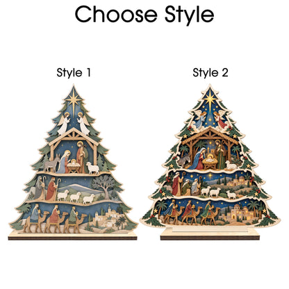 Nativity Scene Tree Wooden Sign,Nativity Tree Christian Gift,Holy Family Manger Christmas Decor,Jesus Faith Gift,Religious Holiday Decor 5e355ad4-0282-4eb1-84f1-ffd034e8fcf3-style.jpg