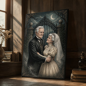 Custom Gothic Wedding Couple Portrait Canvas – Photo to Illustration - Personalized Canvas 5e4a7de7-6ec9-4bf3-9711-9826a574cffd.jpg