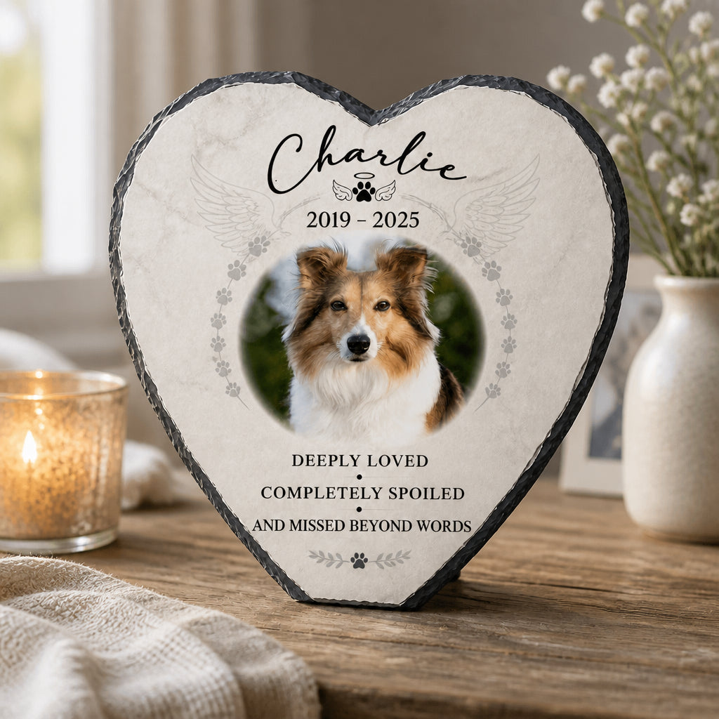 Pet Memorial Slate Heart with Photo – Deeply Loved, Missed Beyond Words - Personalized Slate Memorial Stone 5e62cb48-09d5-4173-b700-c4ba240bf121.jpg