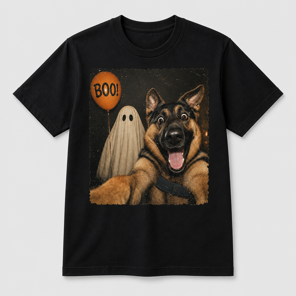 Custom Pet BOO! Halloween Selfie Tee - Personalized T-shirt 5e79fd1c-e41a-4d07-b2c1-307505294161.png
