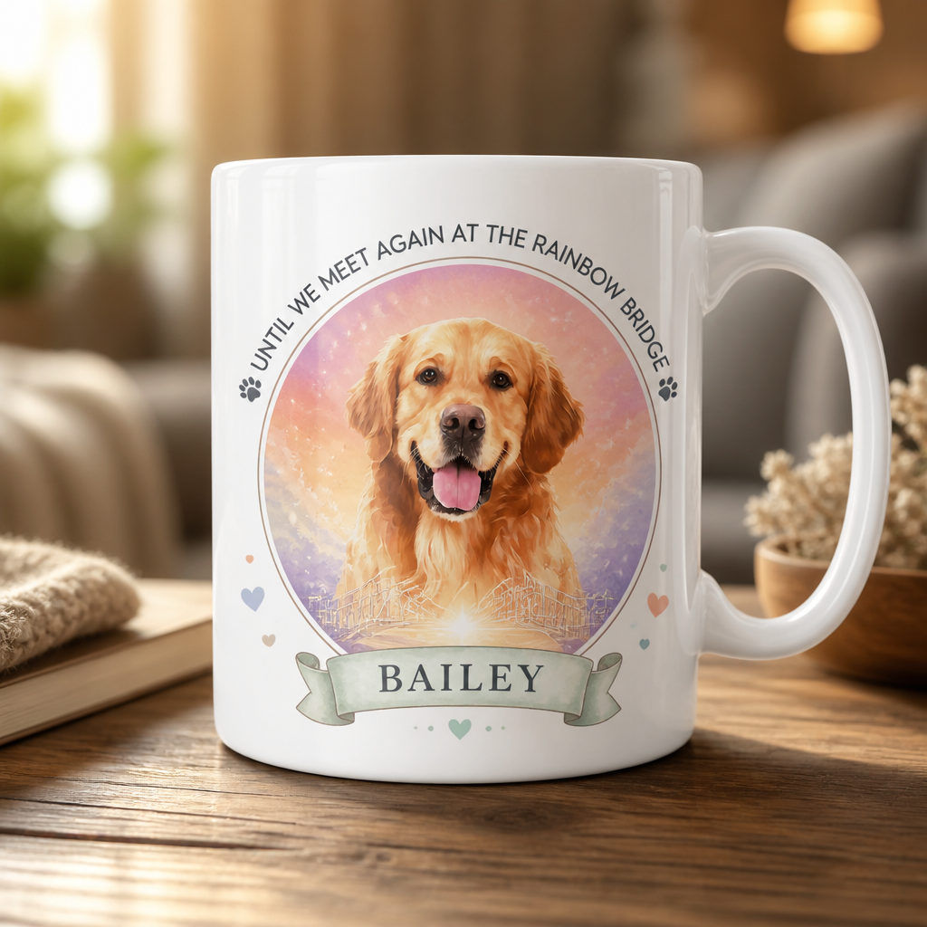 Custom Pet Memorial Watercolor Portrait Mug - Personalized Mug 5e876cbf-7361-4543-aef3-ffca21eb124c.png