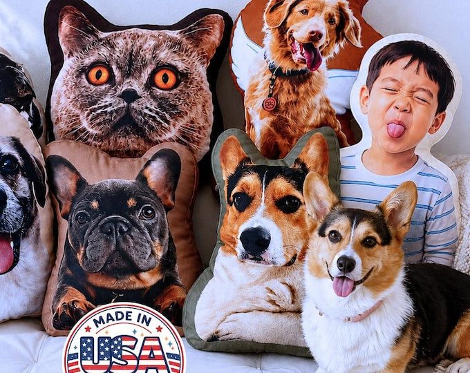 Custom 3D Pet Pillow : Personalized Dog, Cat or Any Photo Personalized Plush Pet Lover Gift Memorial Pillow 5e8cf707-dd89-4532-a9b0-9a744c010c21-il_680x540.8400836912_5grw.jpg
