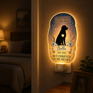 Pet Memorial Acrylic Night Light – No Longer By My Side (Name & Years) - Personalized Acrylic Night Light 5e96a18f-64fe-4db4-87ef-c8ed94c55206.jpg