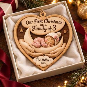 Personalized First Christmas as a Family of 3 Ornament 2026 – Baby Girl’s First Christmas Keepsake, Custom Family Name, Gift for New Parents 5e97e4fe-33da-4a25-bcf1-4f77873e58c3-First-Christmas-Family-Keepsake-1.png