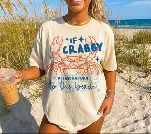 If Crabby Please Return To The Beach, Crabby Crab Bubble Tee, Beach Vibes Nautical Graphic Shirt 5eb76d56-6909-4a12-b195-6aa1d1f857af--sgjuy.jpg
