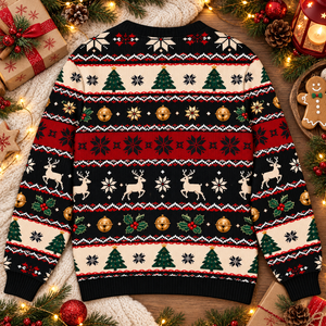 Christmas Funny Couple - Personalized 3D Sweatshirt - Christmas Gift For Couple 5ee1dddc-4816-4c85-8495-8d116e1ba8b0-MOCKUP-6.png