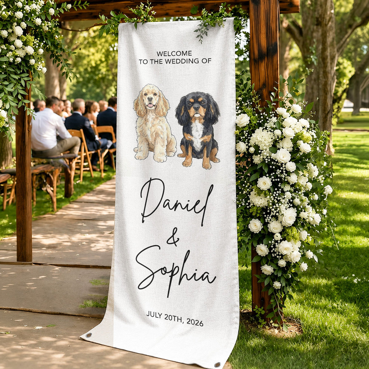 Custom Pet Watercolor Wedding Welcome Sign Wedding Decorations - Personalized Welcome Sign 5f2f02bb-4e1a-4a13-b303-acb2525c6043-4.jpg