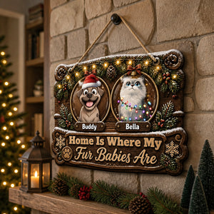 Custom Holiday Fur Babies Wood Sign – 2 Pet Cartoon Portraits & Names - Personalized Wood Sign 5f4b83a8-4ede-4411-989d-0cf19060473d.jpg