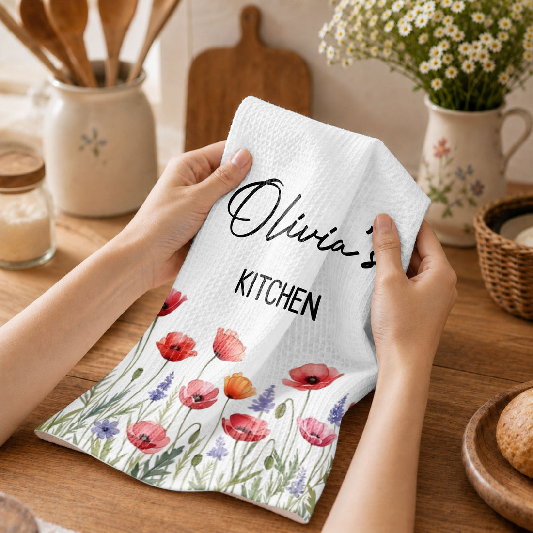 My Kitchen Personalized Kitchen Towel, Gift For Cooking Lovers 5f5f7a39-6e19-47e0-839b-5137bd96045a-banner-4.jpg