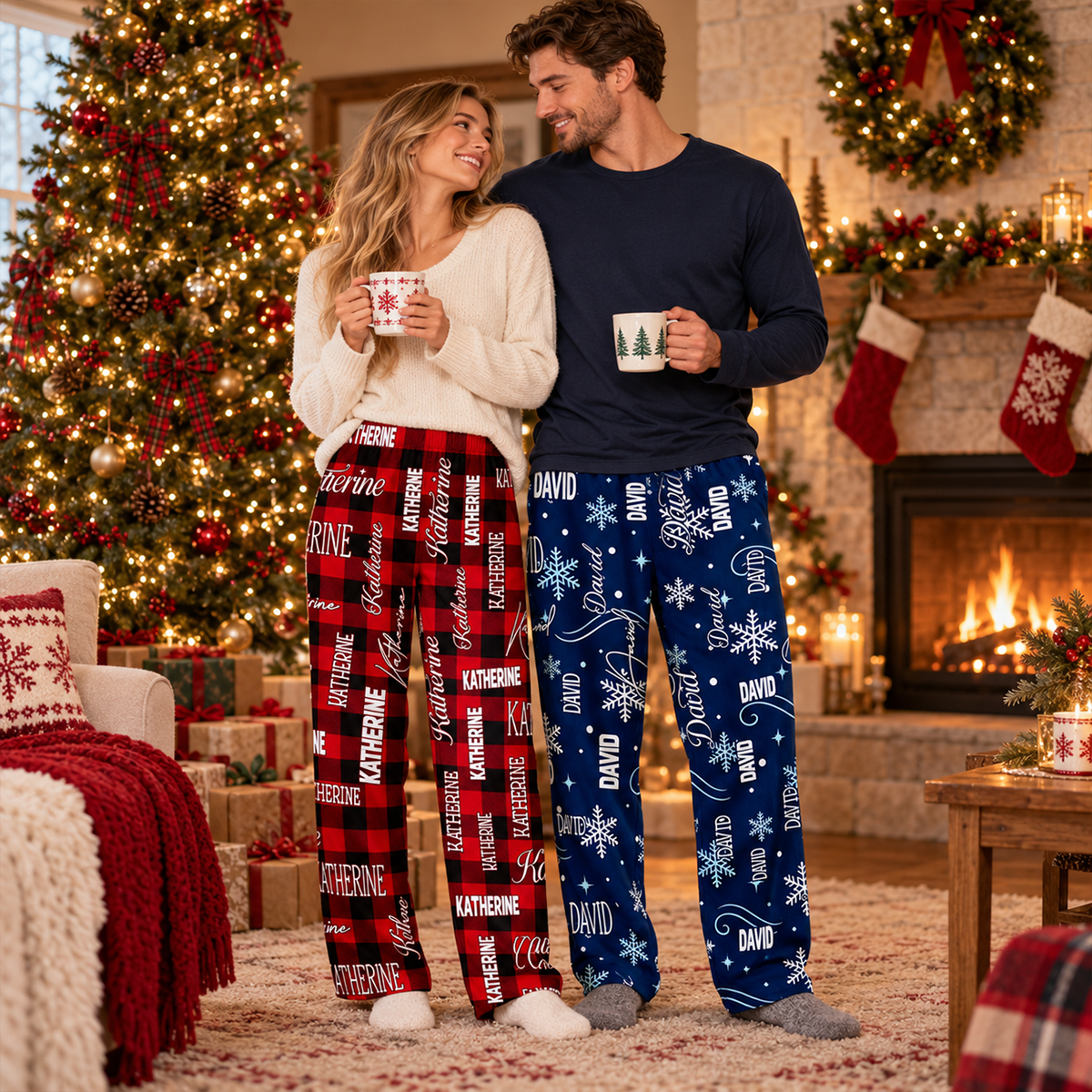 Christmas Matching Family - Personalized Pajamas Pants 5f6d11ad-c5a2-484a-b8d1-5cb2e08c70f2-MOCKUP-7.png