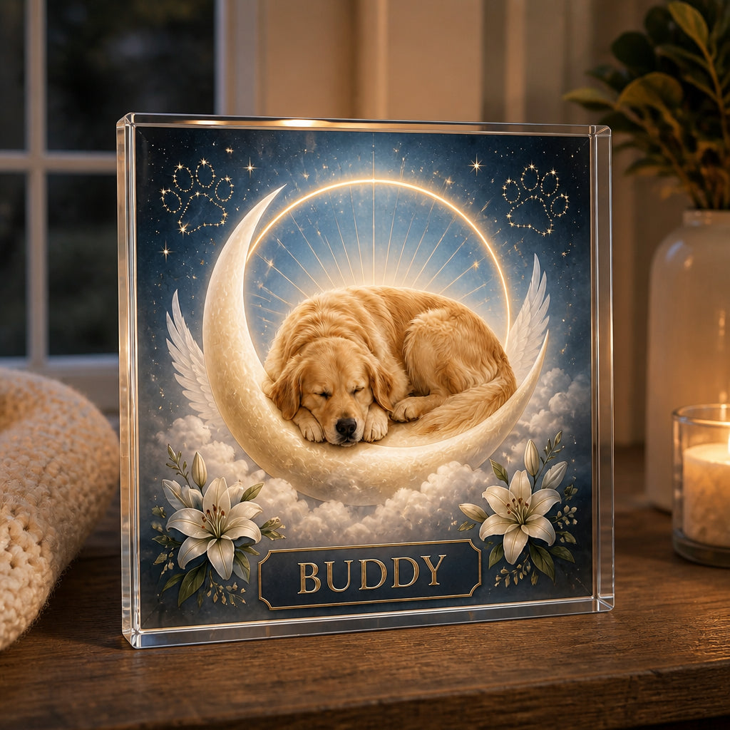 Angel Pet Memorial Acrylic Plaque – Photo Portrait + Name - Personalized Acrylic Plaque 5f877ab7-b7af-4720-91e2-150a59dca018.jpg